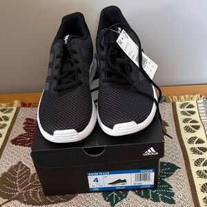 Adidas Kids  Black and White Racer TR 2.0 Athletic Shoes